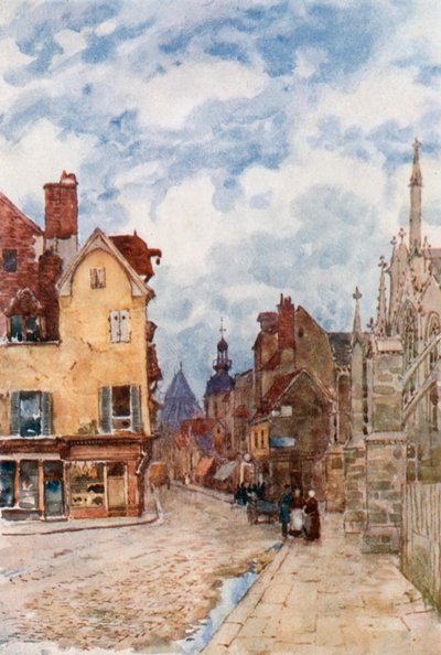 Una calle en Troyes de Herbert Menzies Marshall